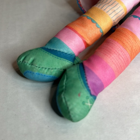 Zapf Creation Moonshka Soft Rag 14 inch Doll Brown Hair Green Eyes Does not Sing - Picture 5 of 5